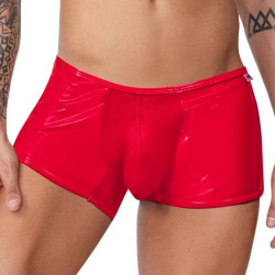 CandyMan Boxer Effet Mouillé Aruru Rouge